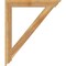 Ekena Millwork Traditional Traditional Rough Sawn Bracket, Western Red Cedar, 4"W x 34"D x 40"H BKT04X34X40TRA01RWR - alternate 2